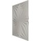 Ekena Millwork 19 5/8in. W x 19 5/8in. H Asher EnduraWall Decorative 3D Wall Panel Covers 2.67 Sq. Ft. WP20X20AHCCB - alternate 3